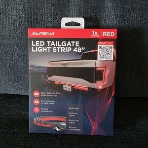 LED Tailgate Light Strip 48" - Red